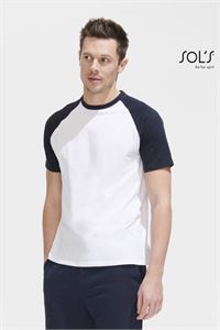 T-SHIRT BICOLORE RAGLAN FUNKY